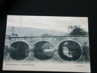 Rppc - Northfield Vt.  Railroad Bridge - The Old Arch Bridge - Image