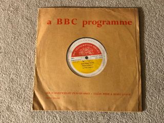 Bbc Vinyl Transcription 10 Inch Lp / 30 Minute Theatre / 1960s