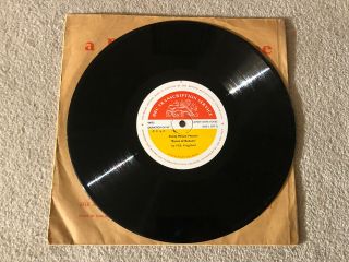 BBC Vinyl Transcription 10 Inch LP / 30 Minute Theatre / 1960s 2