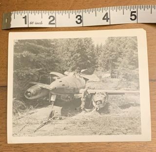 Captured Aircraft German Jet Fighter Plane Me 262 Wwii Photo