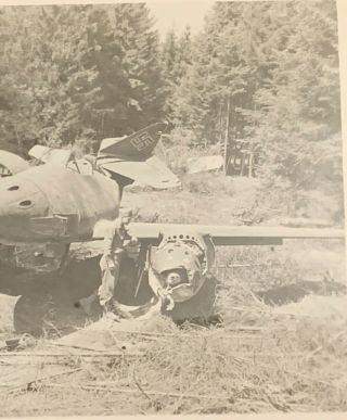 Captured Aircraft German Jet Fighter Plane Me 262 WWII Photo 3