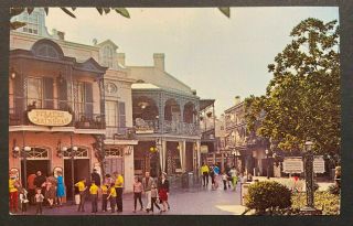 Disneyland Anaheim Vintage Postcard – Orleans Panorama Dt - 35948 - C