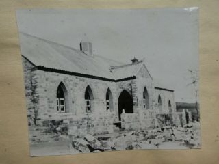 Antique Photo Of Small Church Hong Kong Port Arthur Wei Hai Wei China