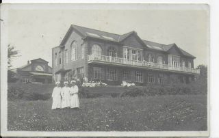 Vintage Postcard,  Unidentified Hospital,  Nursing Home,  Bristol Area,  1918
