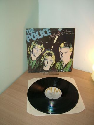 The Police Outlandos D Amour Uk 1st Pressing 1978
