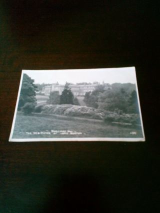 Old Postcard Rangemore Hall (residence Of Lord Burton)