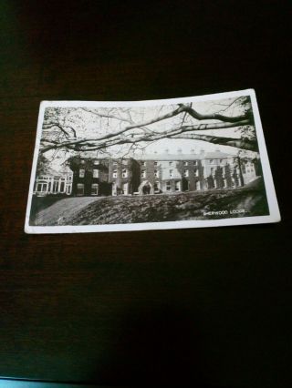 Old Postcard Sherwood Lodge Rp
