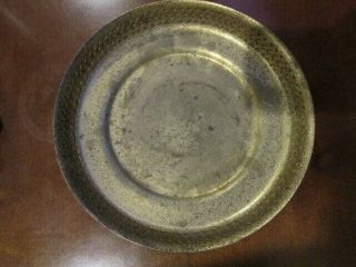 Antique Louis C.  Tiffany Bronze Candy Plate 1704 7 "
