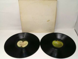 The Beatles White Album Apple Records ‎– Swbo - 101 0525111 Double Lp