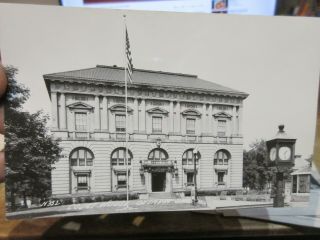 Vintage Old Ohio Postcard Ottawa Putnam County Courthouse Building Real Photo