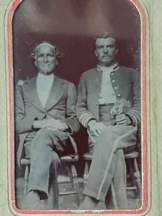 Vintage Tintype Photo Civil War Confederate Veteran