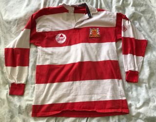 Vintage Rare Gloucester Rfc Rugby Shirt Size 46