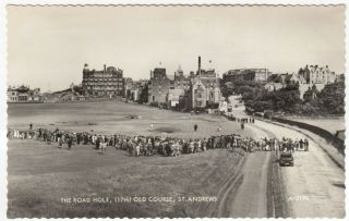 Fife; The Road Hole,  17th,  Old Course,  St Andrews Ppc By Valentines,  Unposted