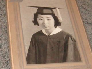 Four Different Matted Portrait Photos Of Japanese - Americans - - 1930 Era