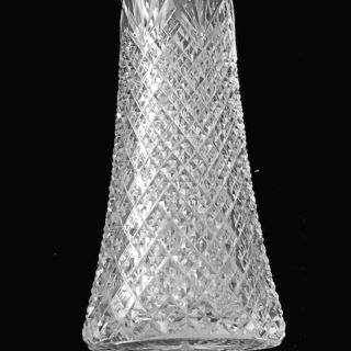 Antique Tall Cut Glass Perfume Bottle England Ca 1900 3