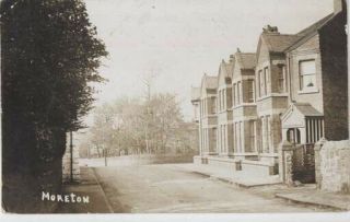 Wirral Moreton - Upton Road,  Old Pinfold Centre Now The Cross - Real Photo 1914