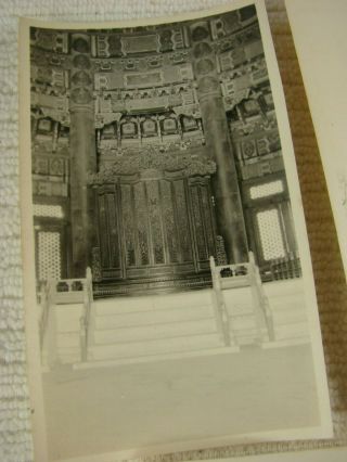 5 Antique China Peking Photographs of Summer Palace and others.  circa 1919 CP8 2