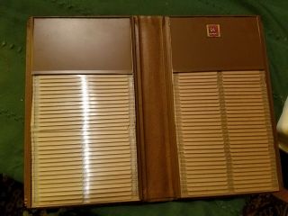 Vintage Victor Usa Folding Postcard Album Holds 128 8 " X 12 - 1/2 " When Closed