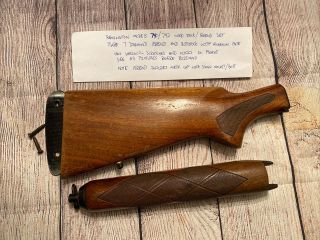 Vintage Remington Model 740 742 Stock And Forend Forearm