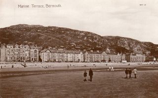 Marine Terrace Barmouth Rp Old Pc 1931
