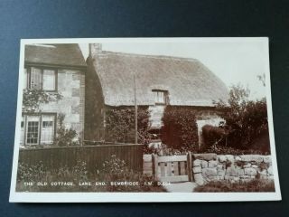 The Old Cottage,  Bembridge,  Lane End,  Isle Of Wight.  Posted 1945.