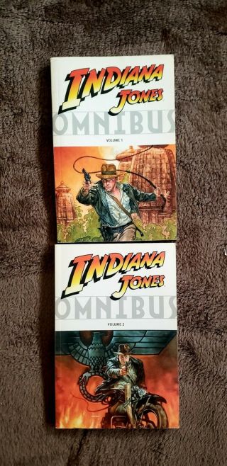 Indiana Jones Omnibus Tpb 1&2 (cheapest On Ebay)