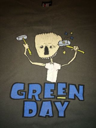 Green Day Nimrod T - Shirt Xl X - Large Vintage 1997 Double Sided
