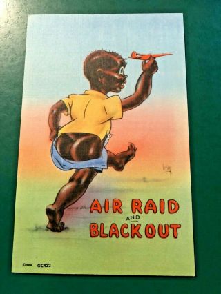 Vintage African American Black Memorabilia Collectable Post Card