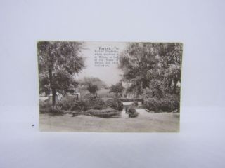 Old Postcard - Fovant Manor - Wilton - Colour Card