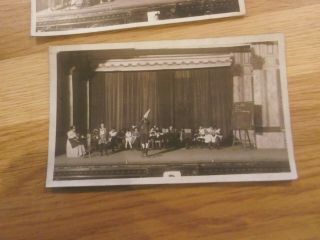 3 Vintage Real Photo Postcards Of Play Productions - Photos By Hunters Of Buxton