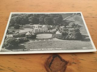 Old Postcard Pengwern Hall Rhuddlan Rhyl North Wales
