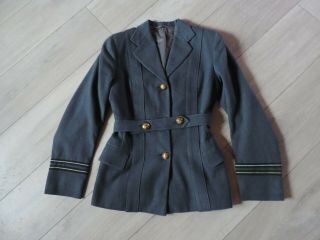 Raf Vintage Uniform Jacket British Wraf 1950 Military Moss Bros & Co - 34 " Chest