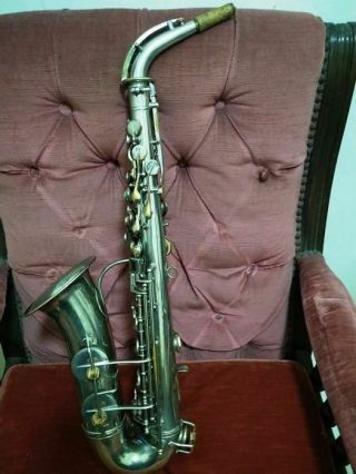 Vintage Saxophone,  Rampone & Cazzani,  ancien saxophon,  saxo,  sax antique 3