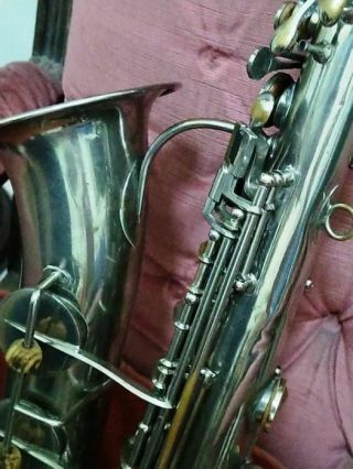 Vintage Saxophone,  Rampone & Cazzani,  ancien saxophon,  saxo,  sax antique 5