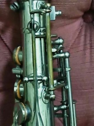 Vintage Saxophone,  Rampone & Cazzani,  ancien saxophon,  saxo,  sax antique 6