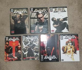 The Punisher Max Hc Vol 1,  2,  3,  5,  6 Tpb Vol 7,  8