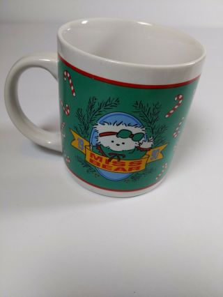 Dayton Hudson santa bear miss bear Christmas mug 1990 coffee cup 2