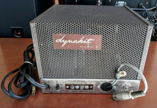 Vintage Dynaco Tube Mono Kt88 Power Amplifier Mark Iii.  Repair Or Parts.  Read