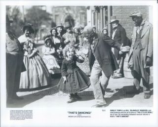 1935 Press Photo Shirley Temple With Bill Bojangles Robinson That 