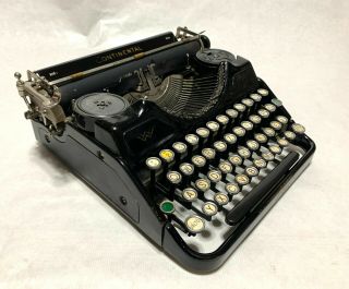 Vintage Continental 340 Typewriter,  1936,  Wanderer Werke,  With Case