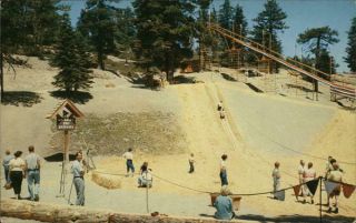 Mount Baldy,  Ca Mt.  Baldy Summer Ski School Los Angeles County California Vintage