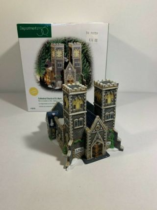 Department 56 - Cathedral Church Of St.  Mark Ornament - Christmas In The City