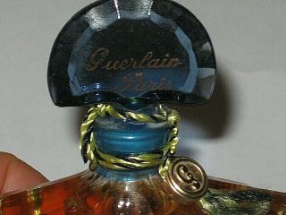 Vintage Guerlain Shalimar Perfume Bottle 1/2 OZ - Full - 1980s 2