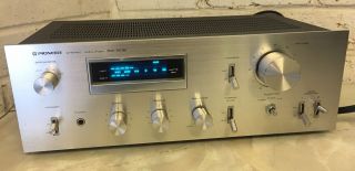 Pioneer Sa - 508 Stereo Integrated Amplifier Vintage Blue Line Rare - Fully Workin