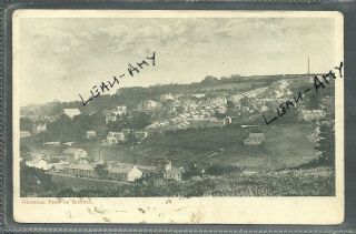 Old Postcard,  General View Of Bodmin,  Cornwall