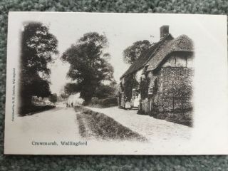 Old Postcard Of Crowmarsh Gifford,  Wallingford,  Oxfordshire