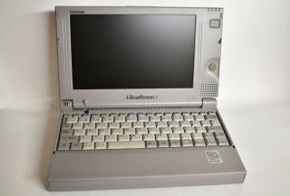 Rare Vintage Toshiba Libretto 100ct Mini Notebook Laptop Computer & I/0 Cab0356a