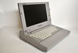 RARE Vintage Toshiba Libretto 100CT Mini Notebook Laptop Computer & I/0 CAB0356A 2