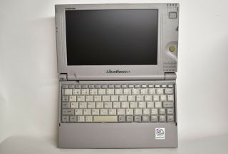 RARE Vintage Toshiba Libretto 100CT Mini Notebook Laptop Computer & I/0 CAB0356A 4