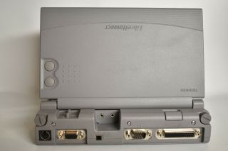 RARE Vintage Toshiba Libretto 100CT Mini Notebook Laptop Computer & I/0 CAB0356A 5
